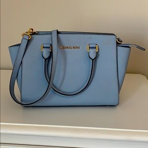 Micheal Kors Sky Blue Purse